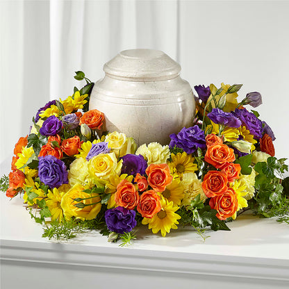 Blossoms of Remembrance Cremation Adornment – J ALEXANDER'S FLORIST, Jackson MI
