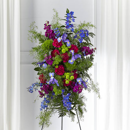 Heavenly Skies Standing Spray – J ALEXANDER'S FLORIST, Jackson MI