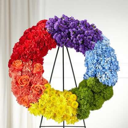 Circle of Love Wreath – J ALEXANDER'S FLORIST, Jackson MI