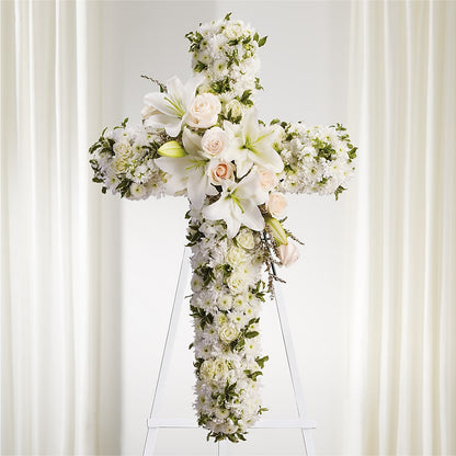 Spiritual Guidance Standing Spray – J ALEXANDER'S FLORIST, Jackson MI