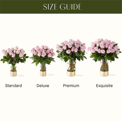 Picture Perfect Pink Rose Bouquet – J ALEXANDER'S FLORIST, Jackson MI