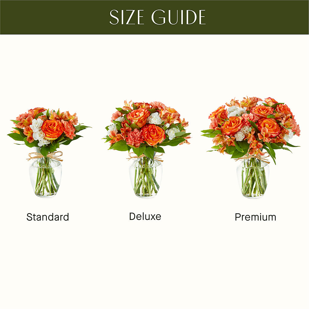 Apricot Glow Bouquet – J ALEXANDER'S FLORIST, Jackson MI