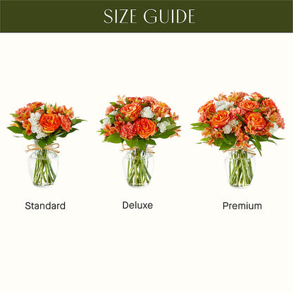 Apricot Glow Bouquet – J ALEXANDER'S FLORIST, Jackson MI
