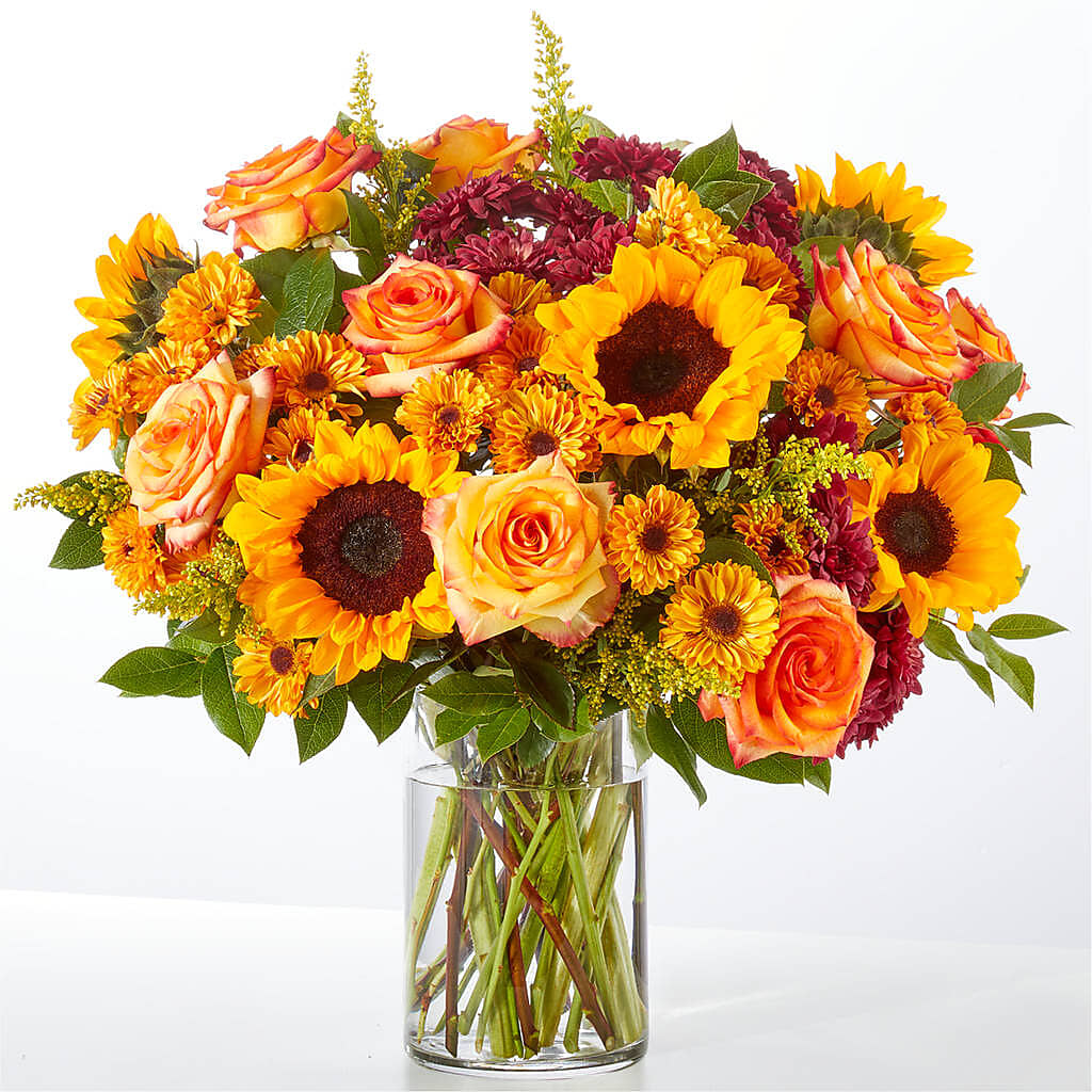 Flannel Scarf Bouquet – J ALEXANDER'S FLORIST, Jackson MI