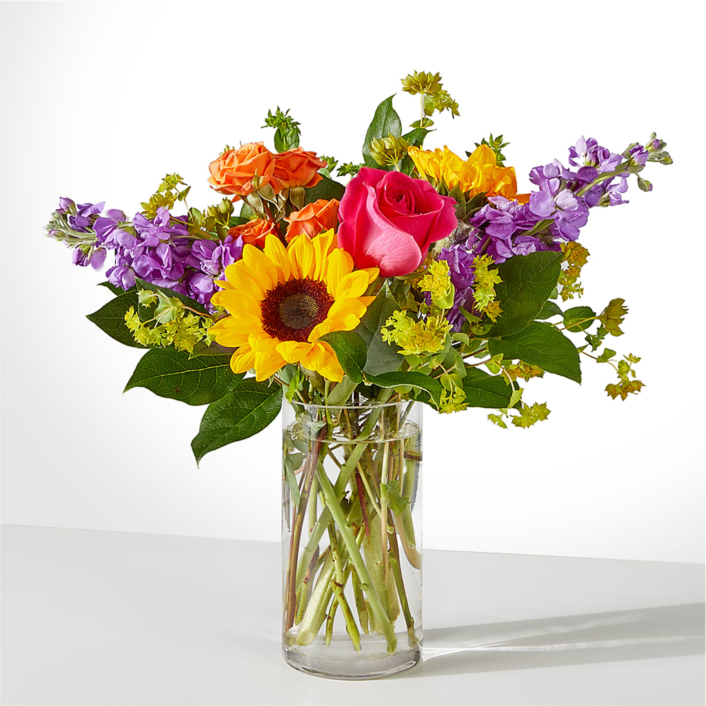Vibrant Greetings Bouquet – J ALEXANDER'S FLORIST, Jackson MI