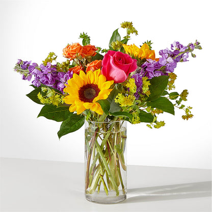 Vibrant Greetings Bouquet – J ALEXANDER'S FLORIST, Jackson MI