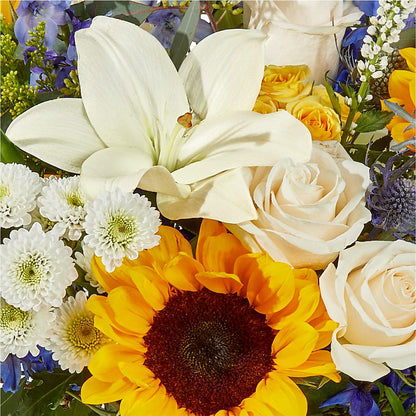 Wonderfully Sunny Bouquet – J ALEXANDER'S FLORIST, Jackson MI
