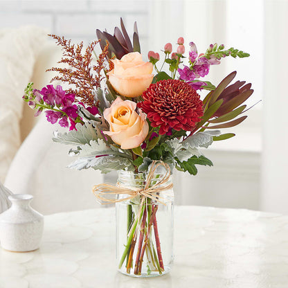 Moody Hues Bouquet – J ALEXANDER'S FLORIST, Jackson MI