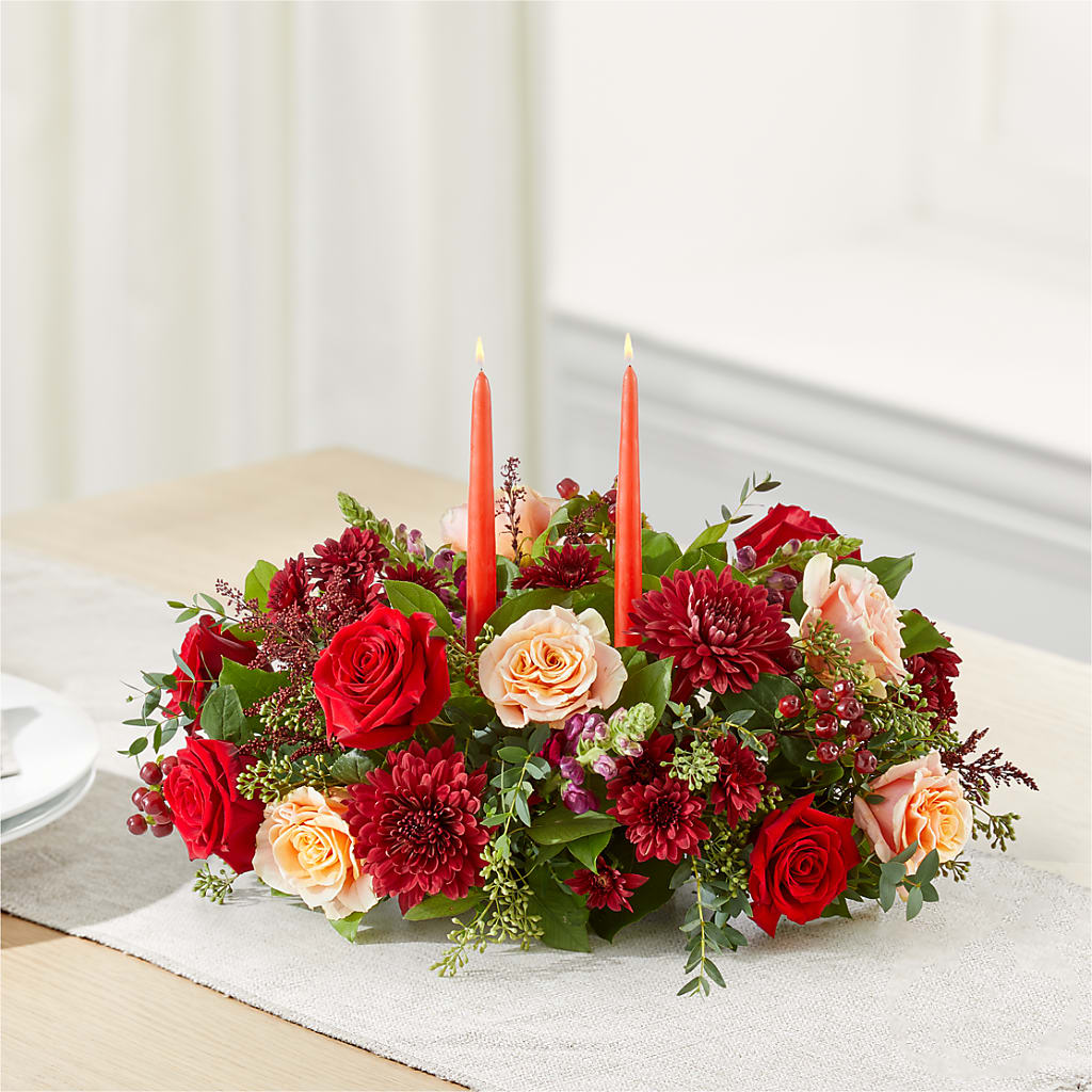 Most Thankful Centerpiece – J ALEXANDER'S FLORIST, Jackson MI