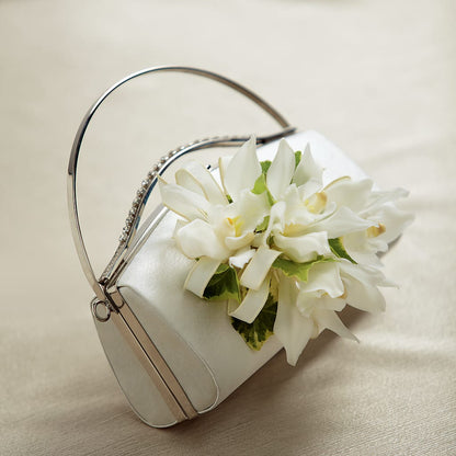 White Purse Decor – J ALEXANDER'S FLORIST, Jackson MI